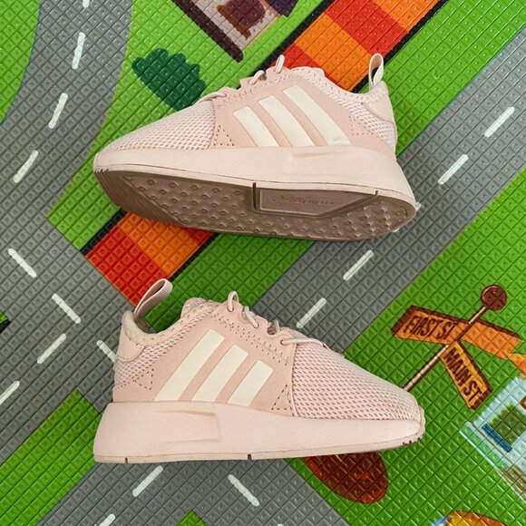 Adidas X PLR Girls 'Icey Pink'  Running Shoes Sneakers Size 5 - Picture 2 of 6